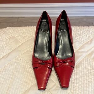 Red Stuart Weitzman women shoes